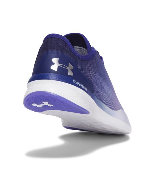 purple under armour shoes for women
